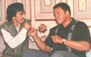 Md Ali with Zafar Ali Khan