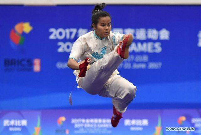 Ayapana Toshibala Finished 7th In Taolu Shuangjian; Indian Team ...